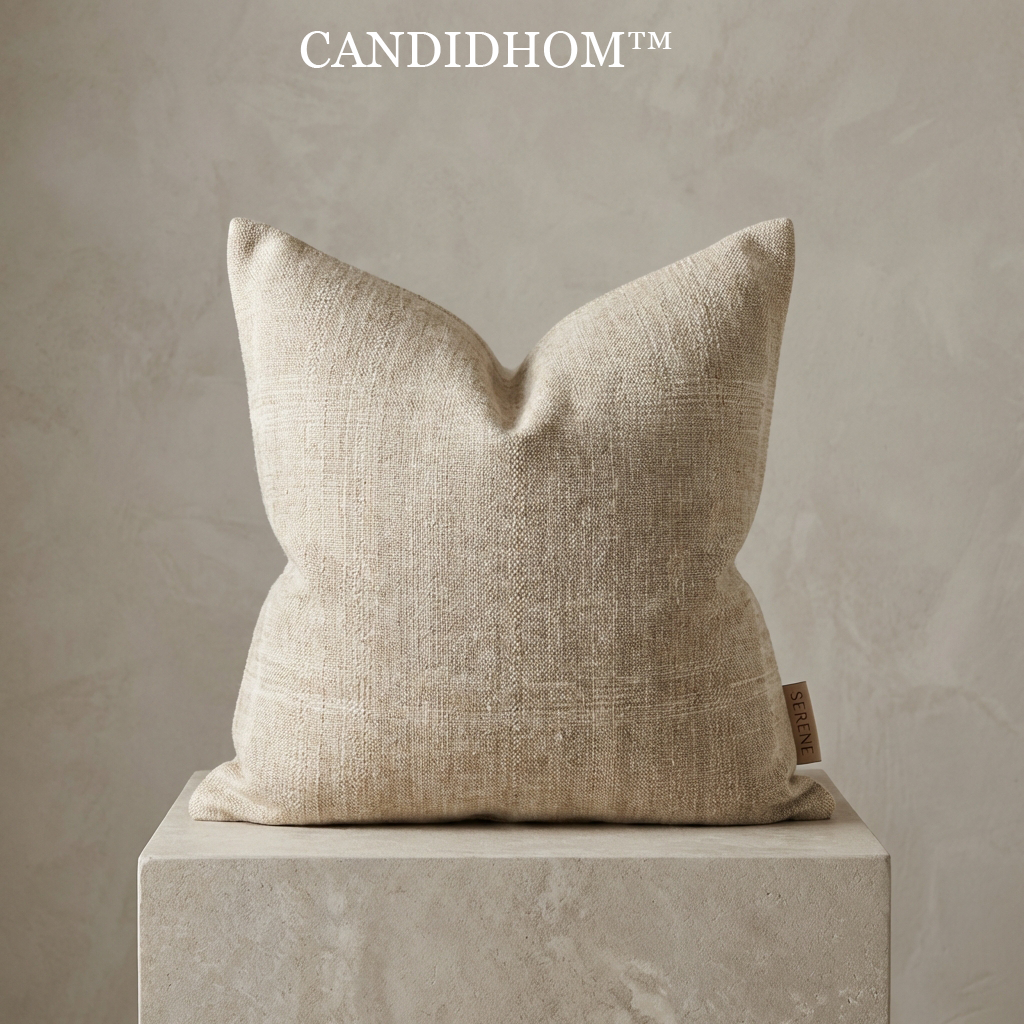 Serene Linen Accent Pillow